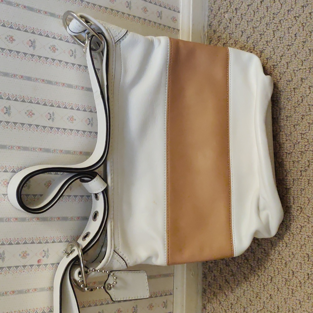 Coach bucket tote handbag